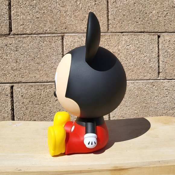 Disney Baby Mickey Mouse Sitting PVC Figural Coin Bank 8in. - Picture 3 of 6